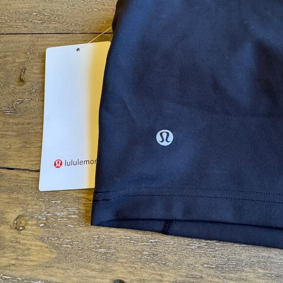 Lululemon NWT Women's Size 4 Wunder Train Tank Sweetheart Black B/C Cup $68 - Picture 5 of 7